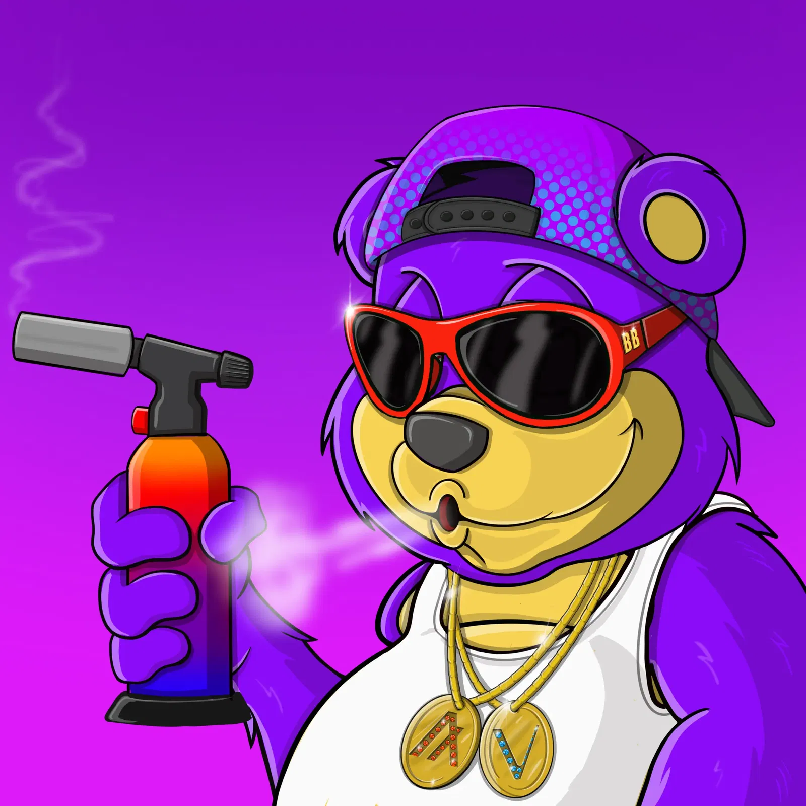 Burnin Bears #631 NFT on Algorand
