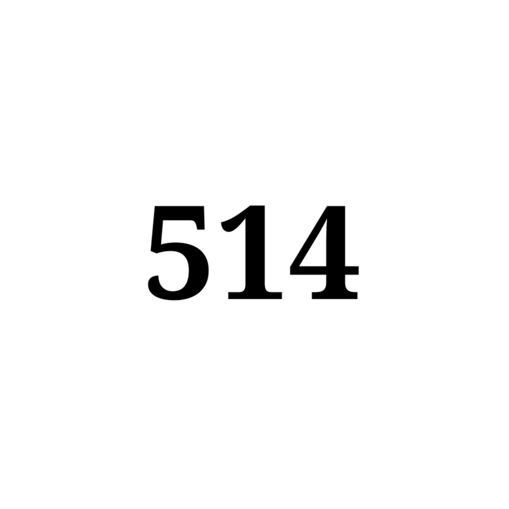 Number 514 NFT on Algorand