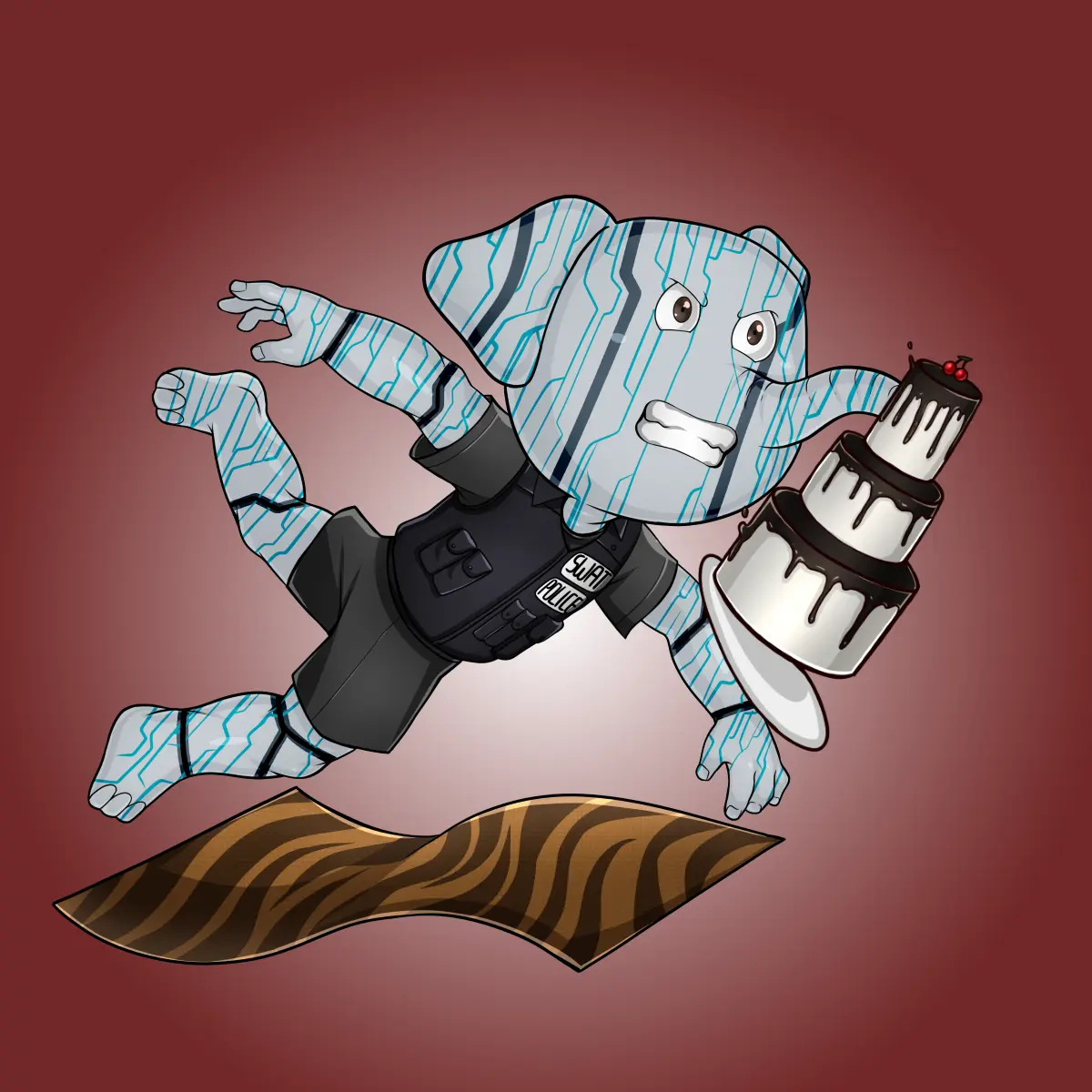 Rug Friends  #3384 NFT on Algorand