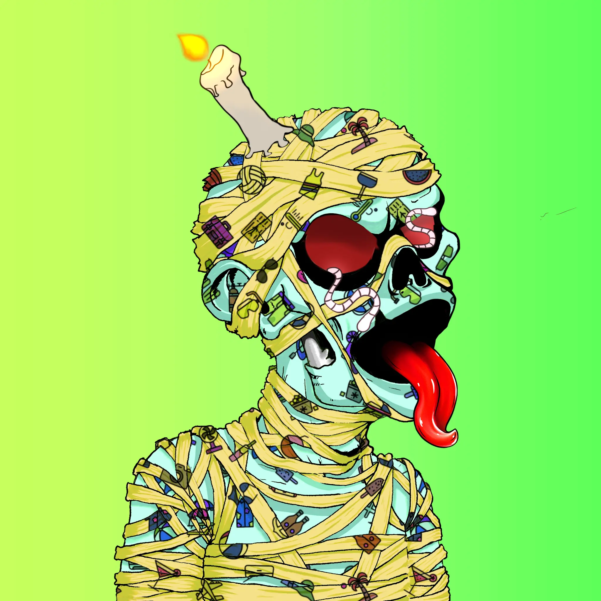 Algo Mummy #1043 NFT on Algorand