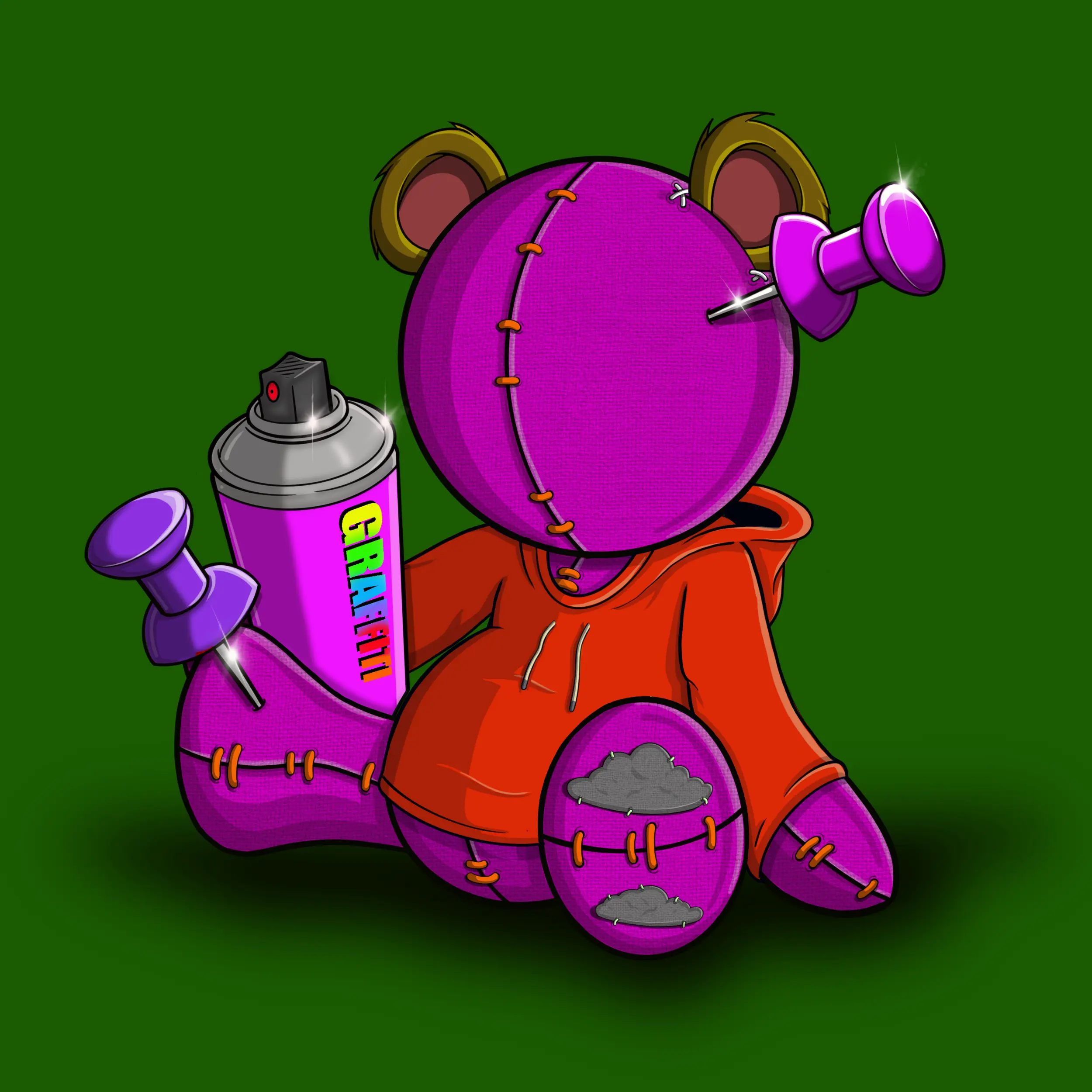 Trippy Stitch #749 NFT on Algorand