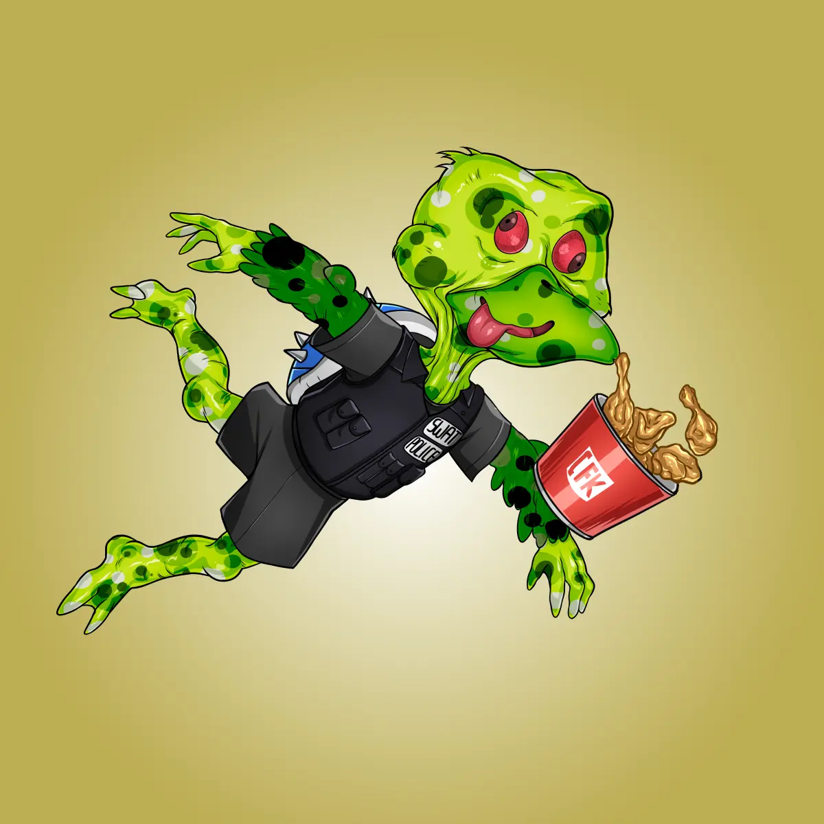 Rug Friends  #2386 NFT on Algorand