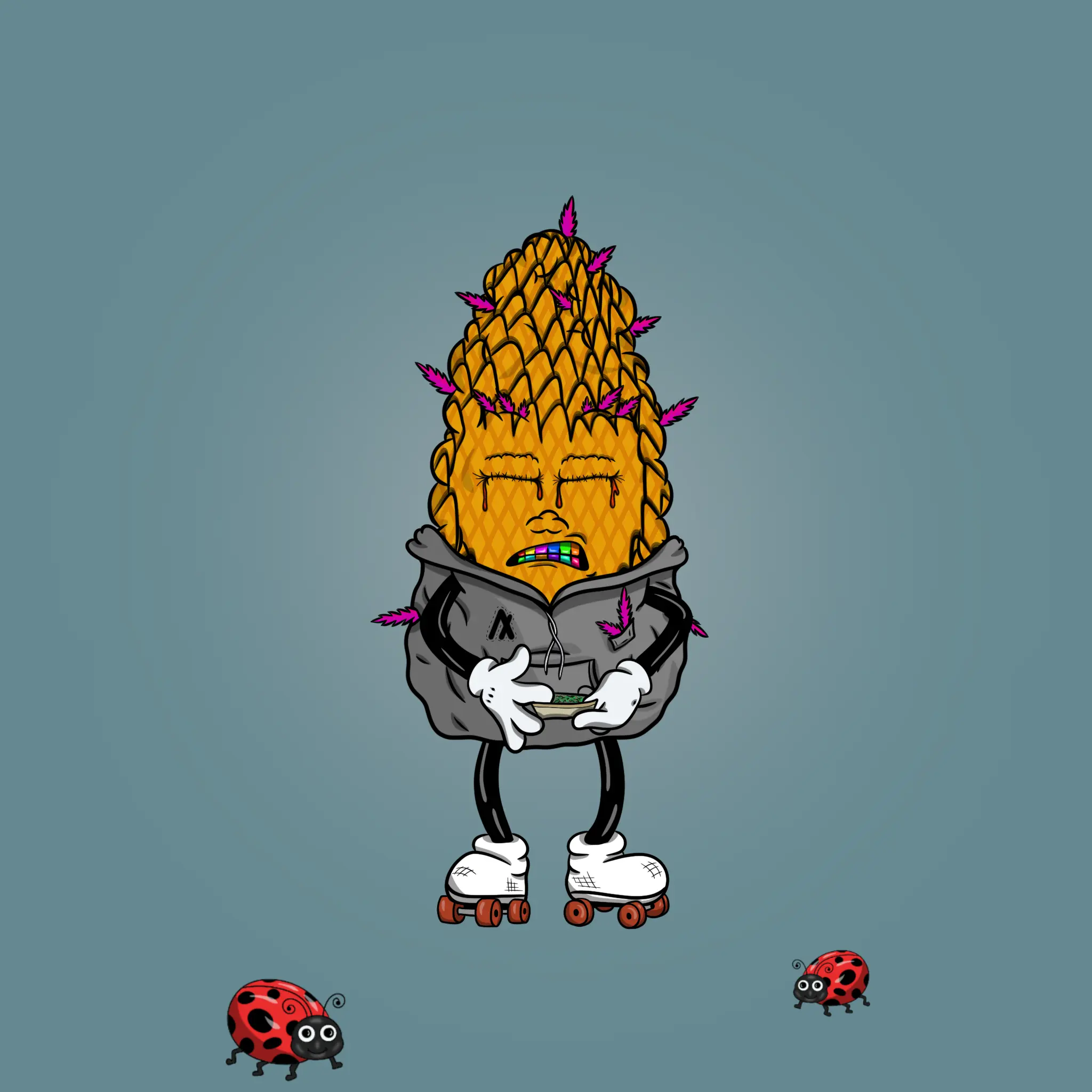 Blazing Budz #335 NFT on Algorand