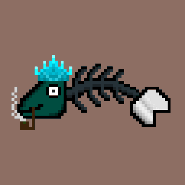 An image of 8-Bit BoneFish #33