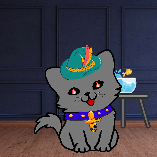 Happy Hoomens Cat#0457 NFT on Algorand