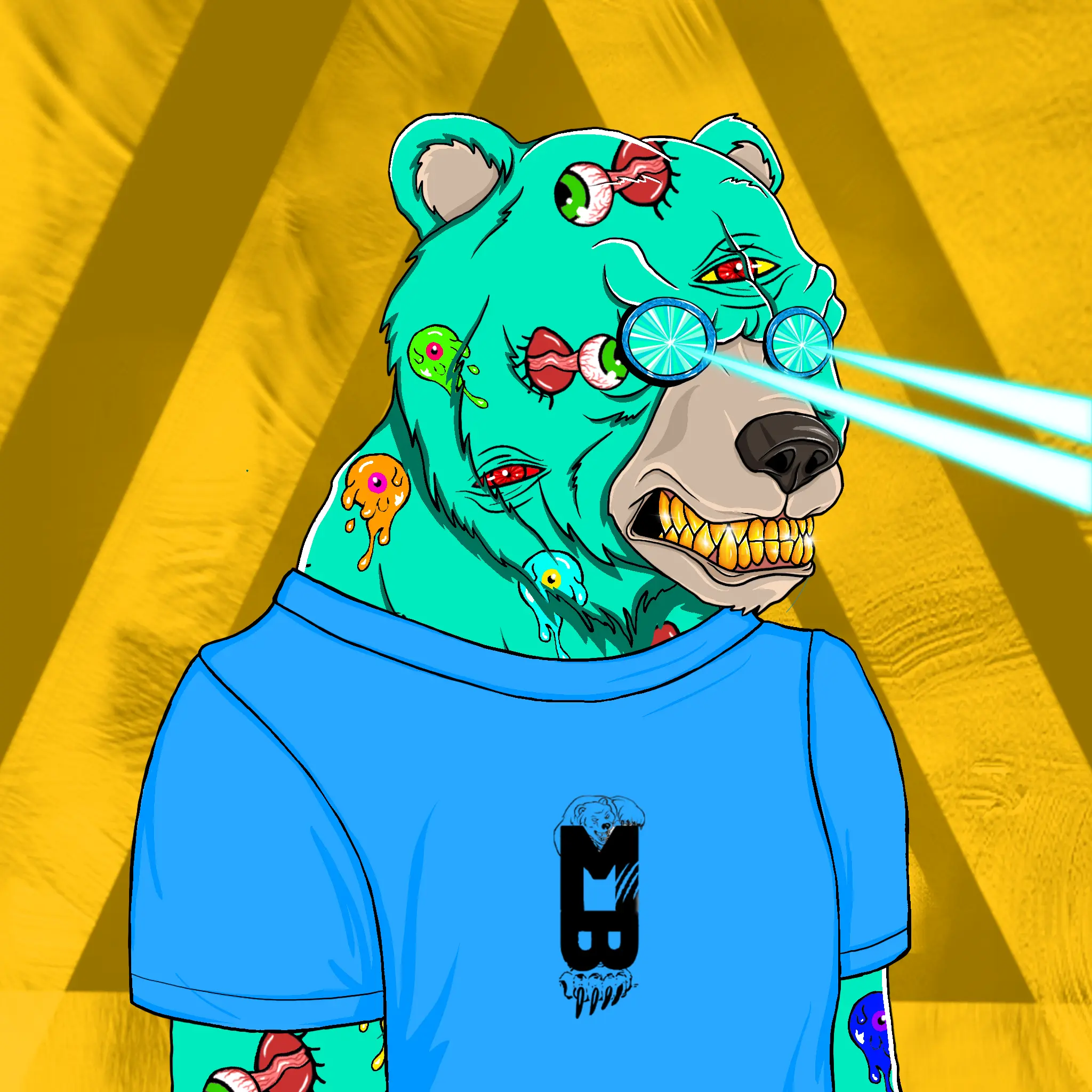 Mad Bears #1187 NFT on Algorand