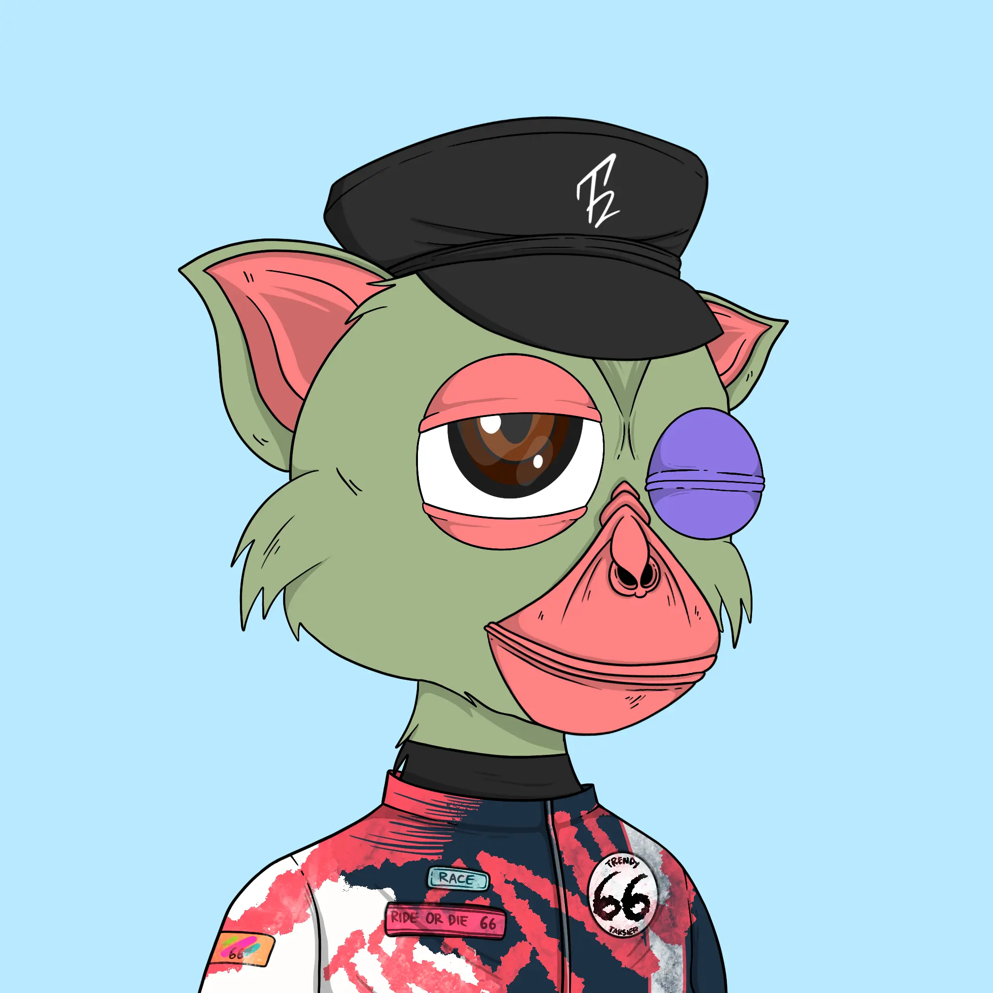 Trendy Tarsier #231 NFT on Algorand