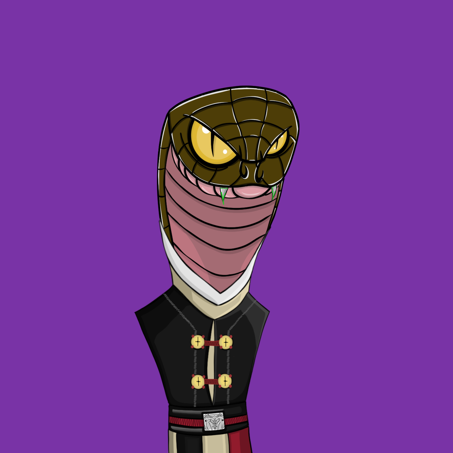 The Snake Cartel #208 NFT on Algorand