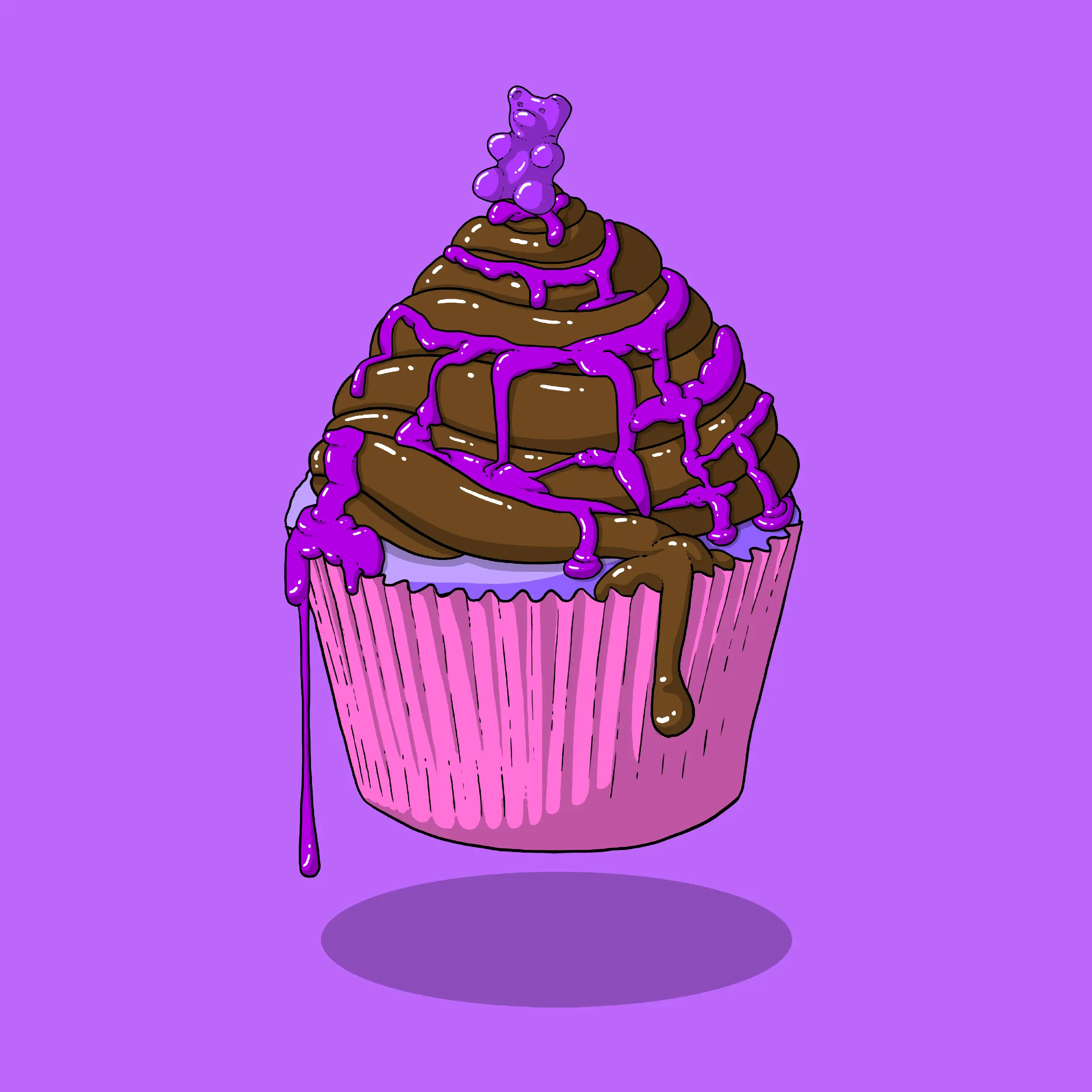 Cupcakes #71 NFT on Algorand