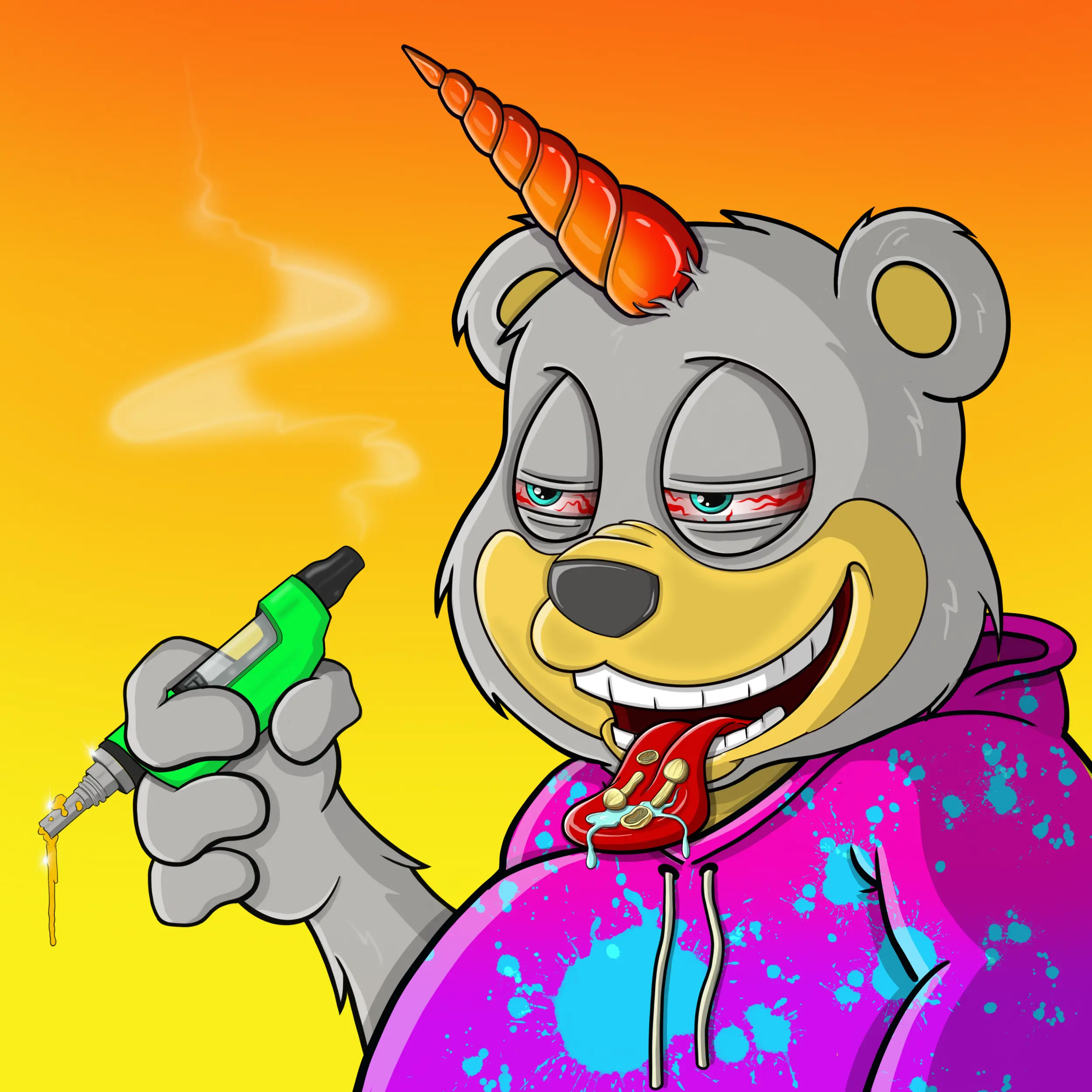 Burnin Bears #571 NFT on Algorand