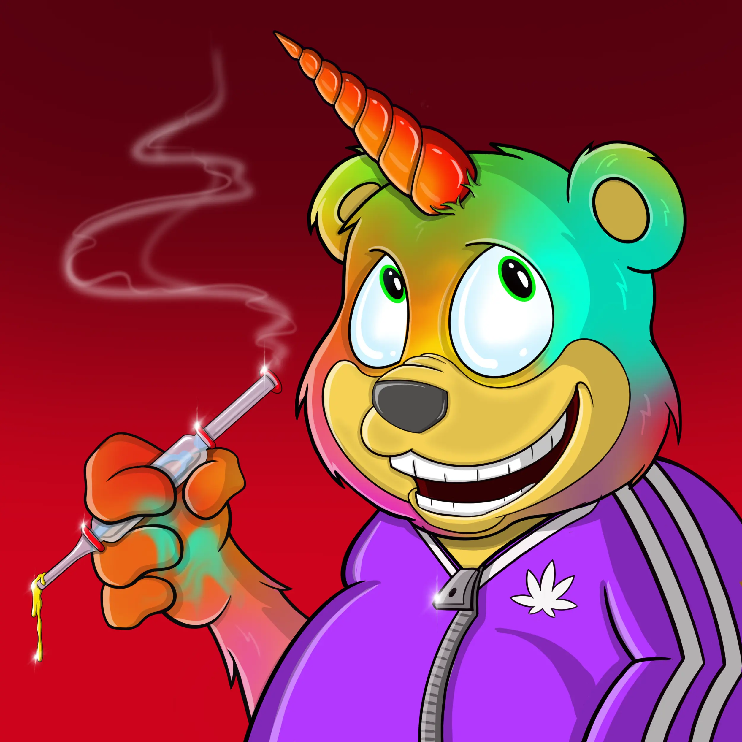 Burnin Bears #1697 NFT on Algorand