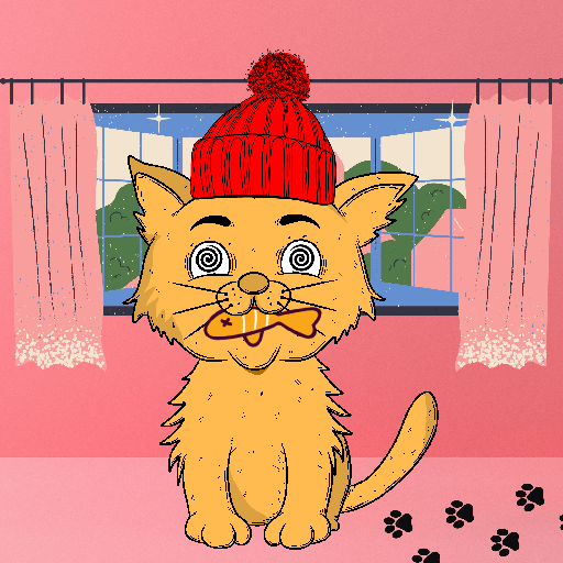 Happy Hoomens Cat#0504 NFT on Algorand