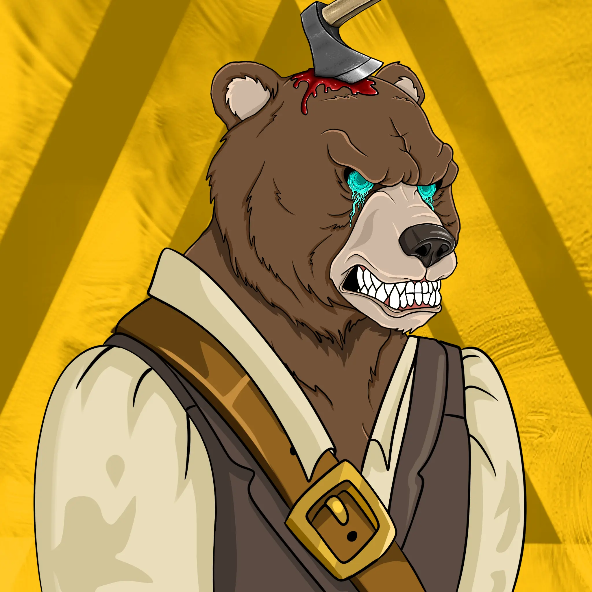 Mad Bears #1570 NFT on Algorand