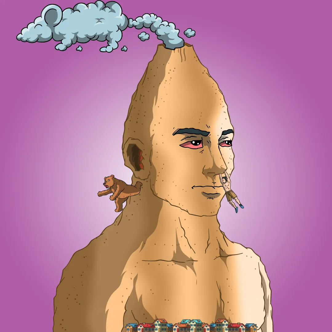 Volcano Boyz #871 NFT on Algorand