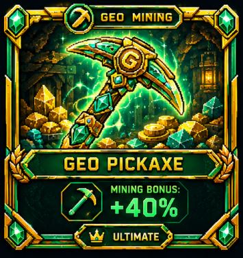GEO Pickaxe NFT on Algorand