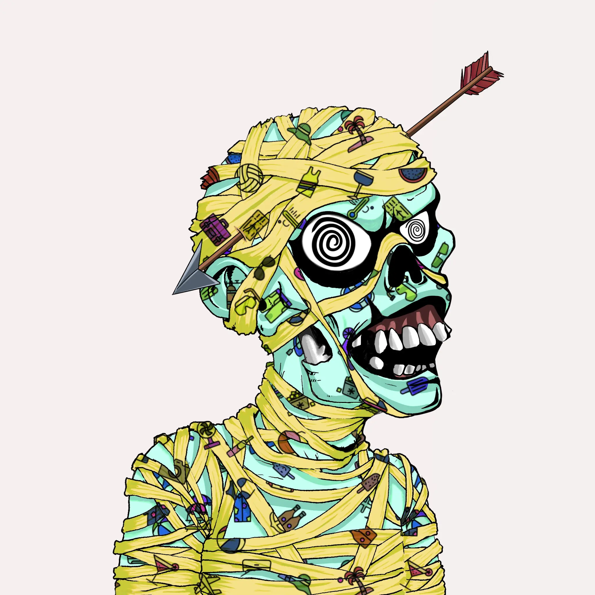 Algo Mummy #2037 NFT on Algorand