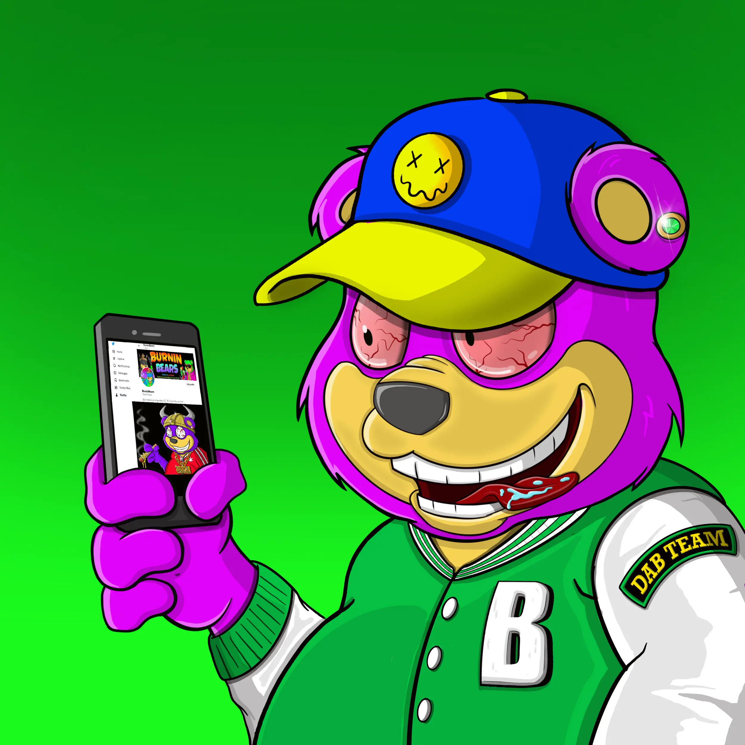 Burnin Bears #719 NFT on Algorand