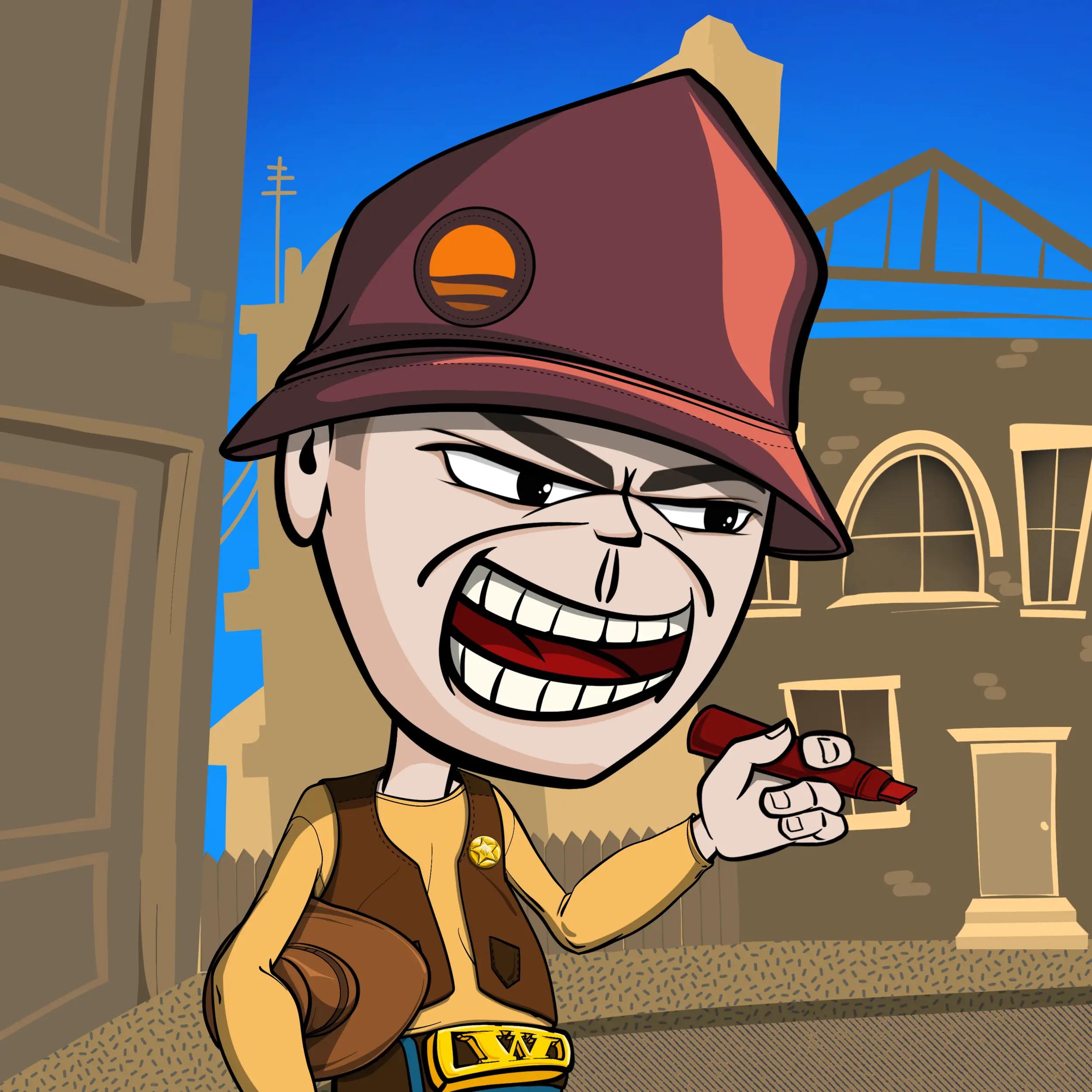 CoolCockGangs #722 NFT on Algorand