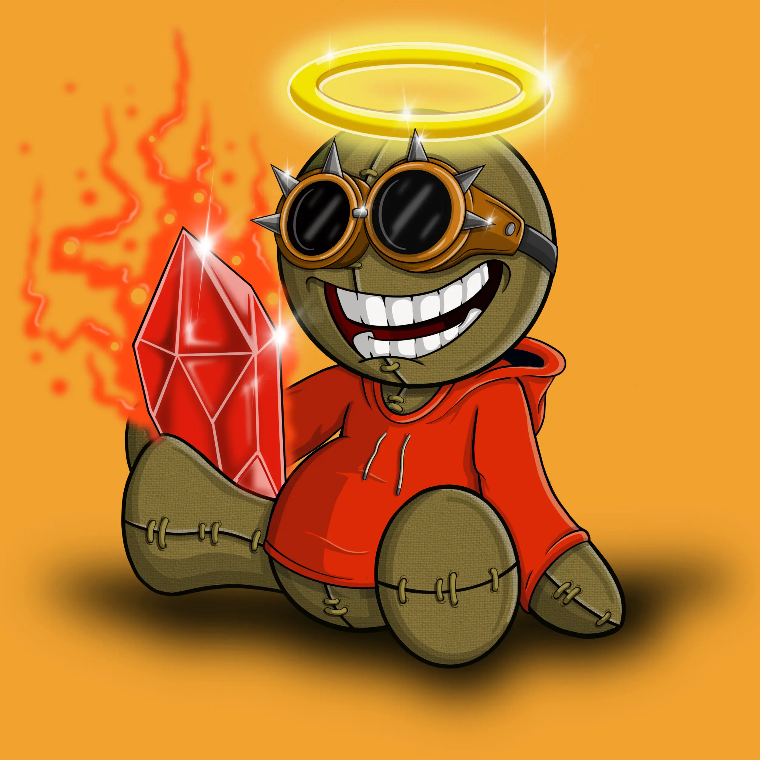 Trippy Stitch #1041 NFT on Algorand