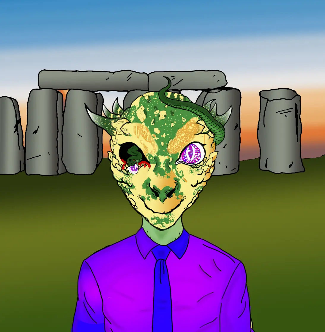 The Draconian Council  #990 NFT on Algorand