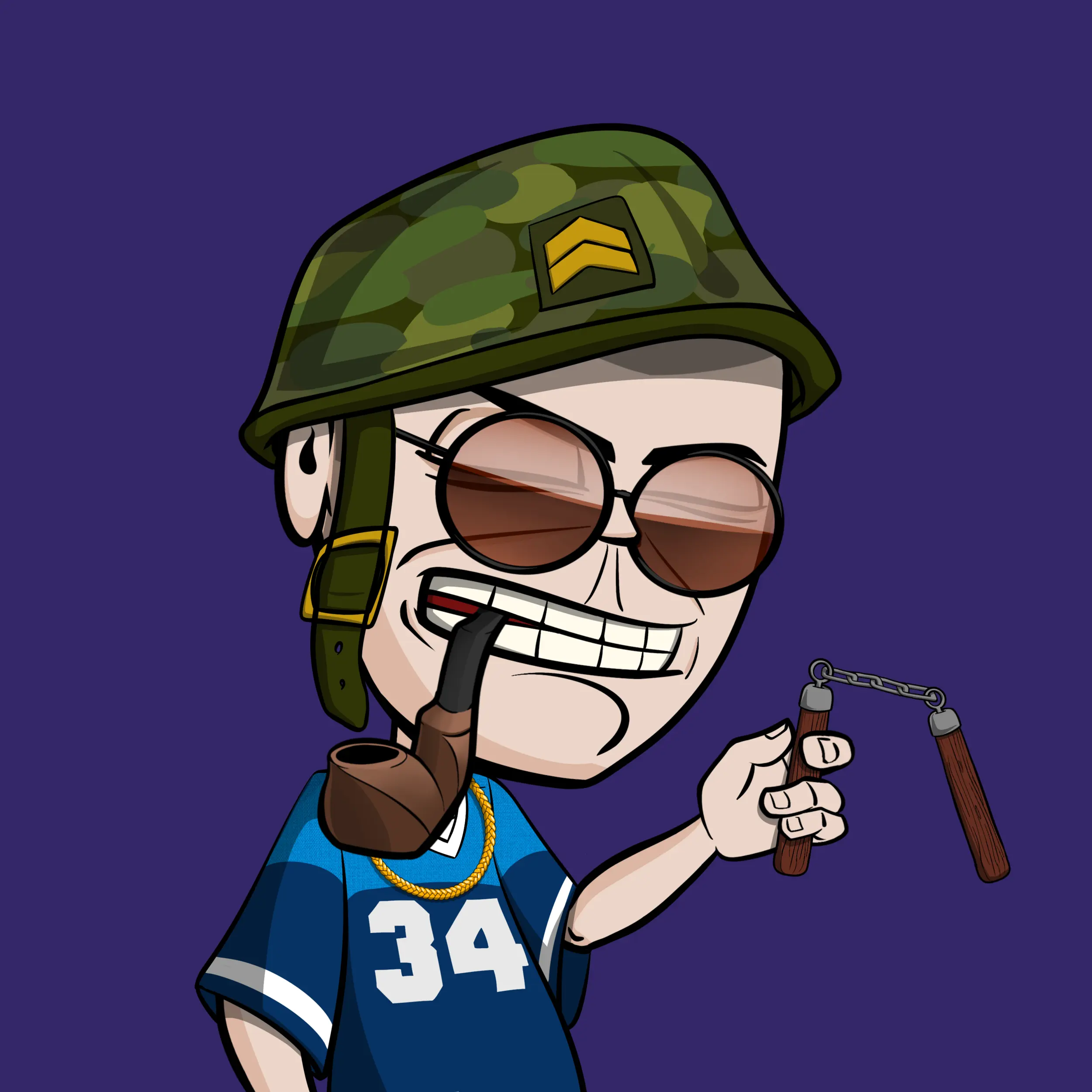 CoolCockGangs #186 NFT on Algorand