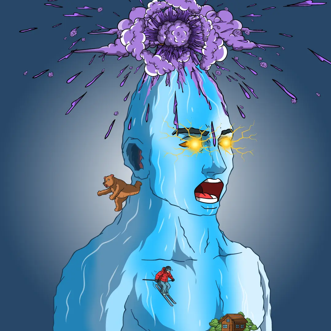 Volcano Boyz #1455 NFT on Algorand