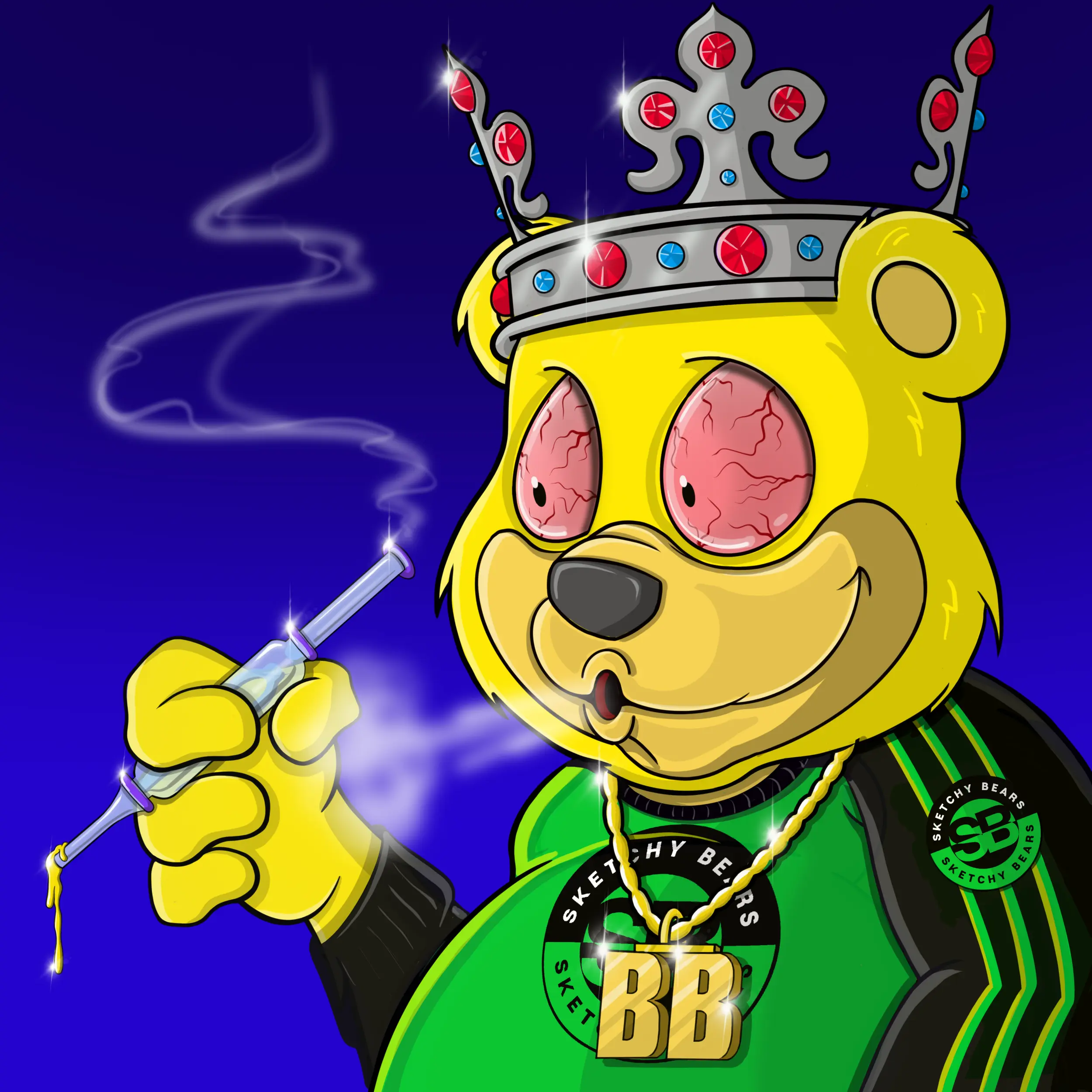 Burnin Bears #1842 NFT on Algorand