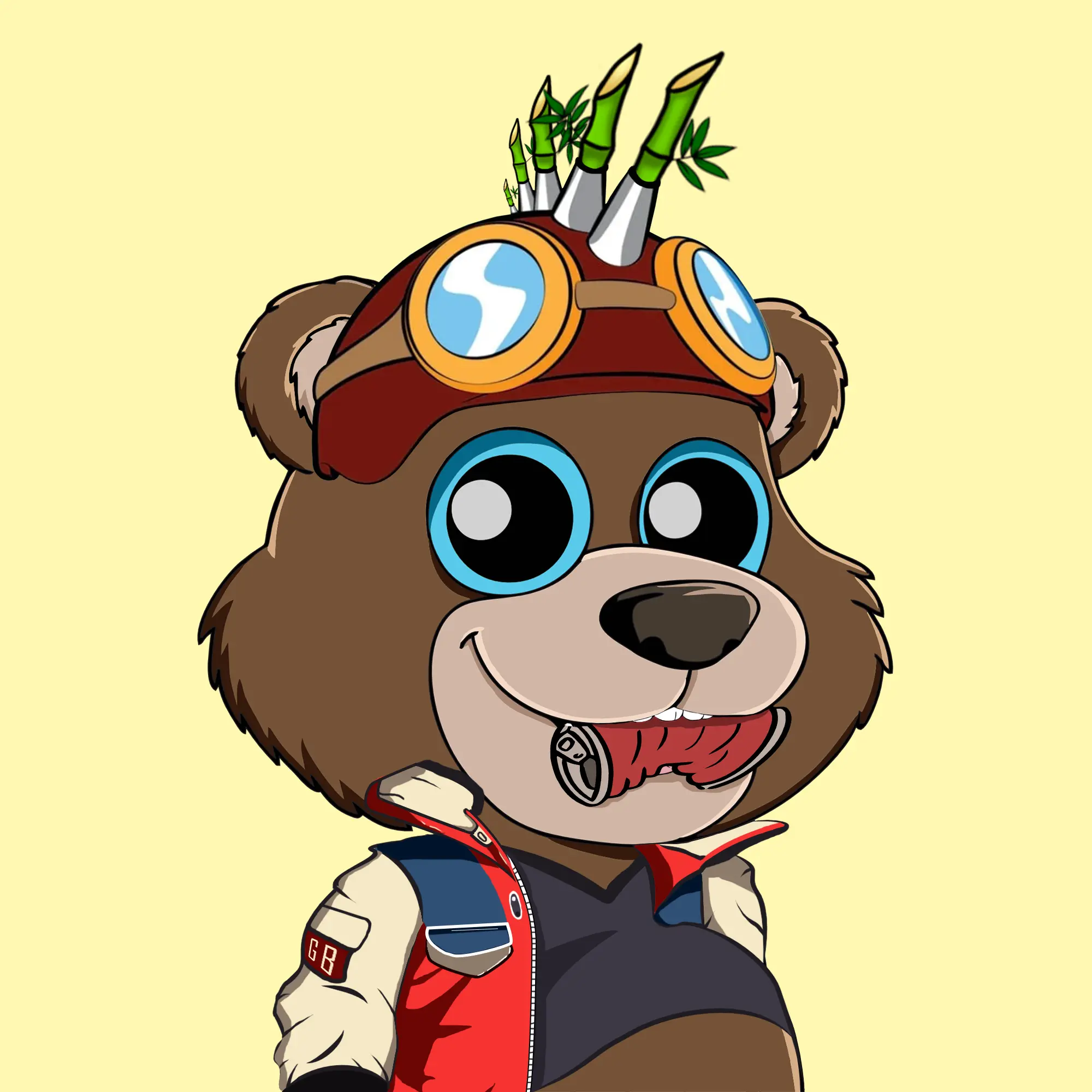 Gluttonous Bears #554 NFT on Algorand