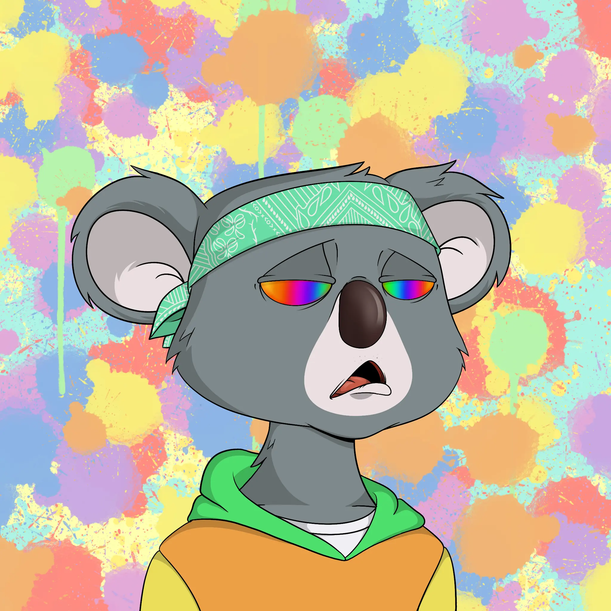 Bad Koala Society #4596 NFT on Algorand