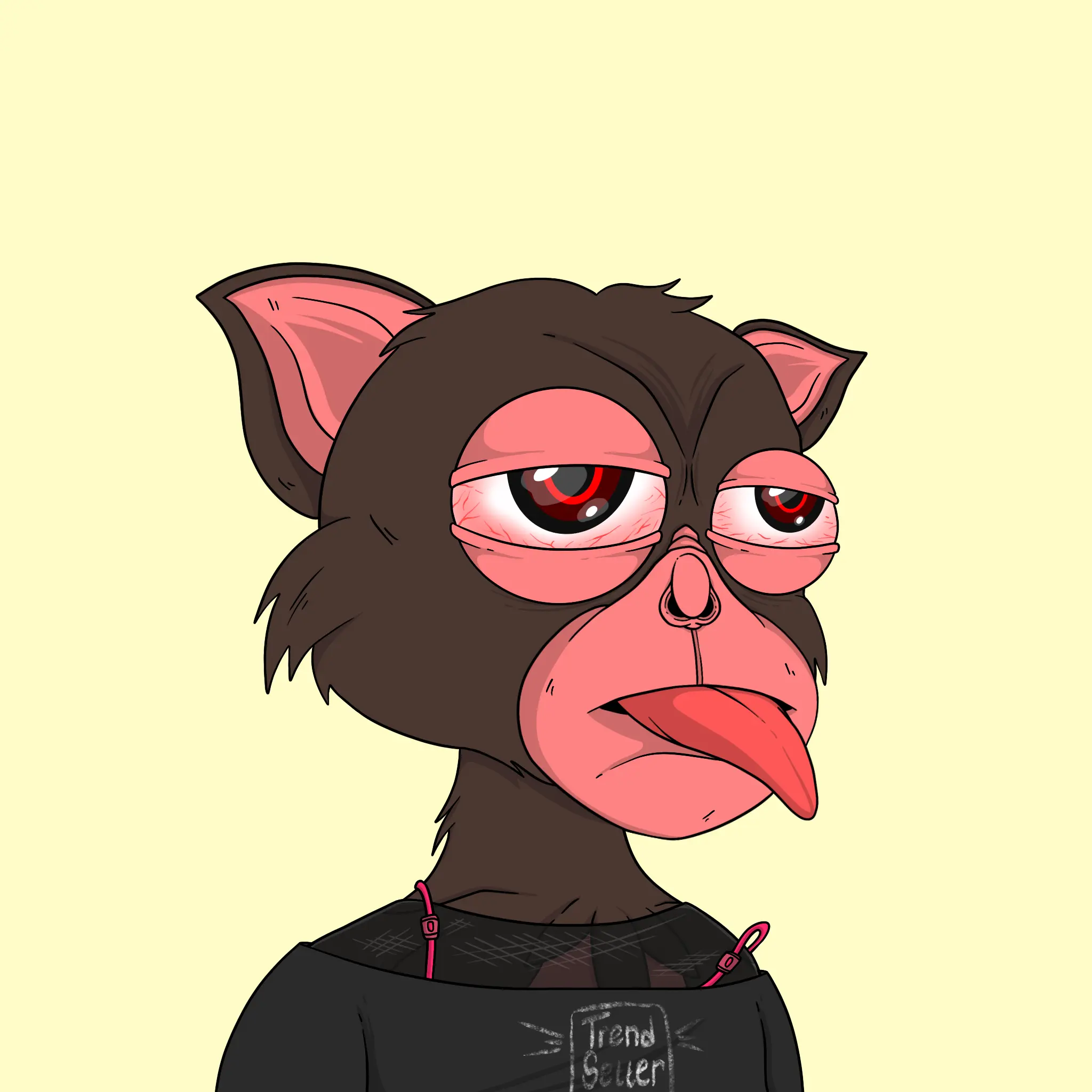 Trendy Tarsier #2460 NFT on Algorand