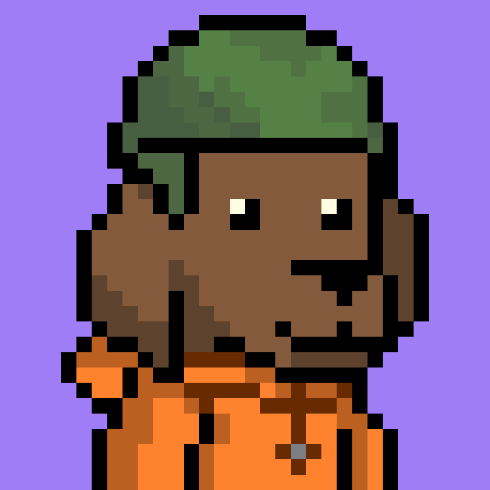 Pixel Pups #585 NFT on Algorand