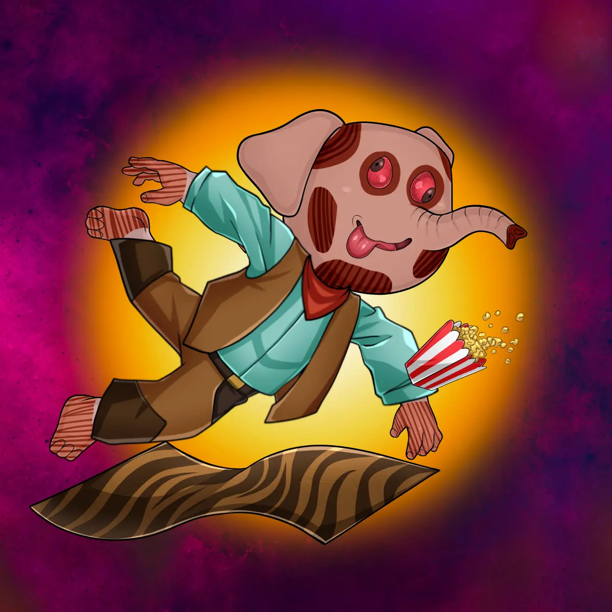 Rug Friends  #3170 NFT on Algorand