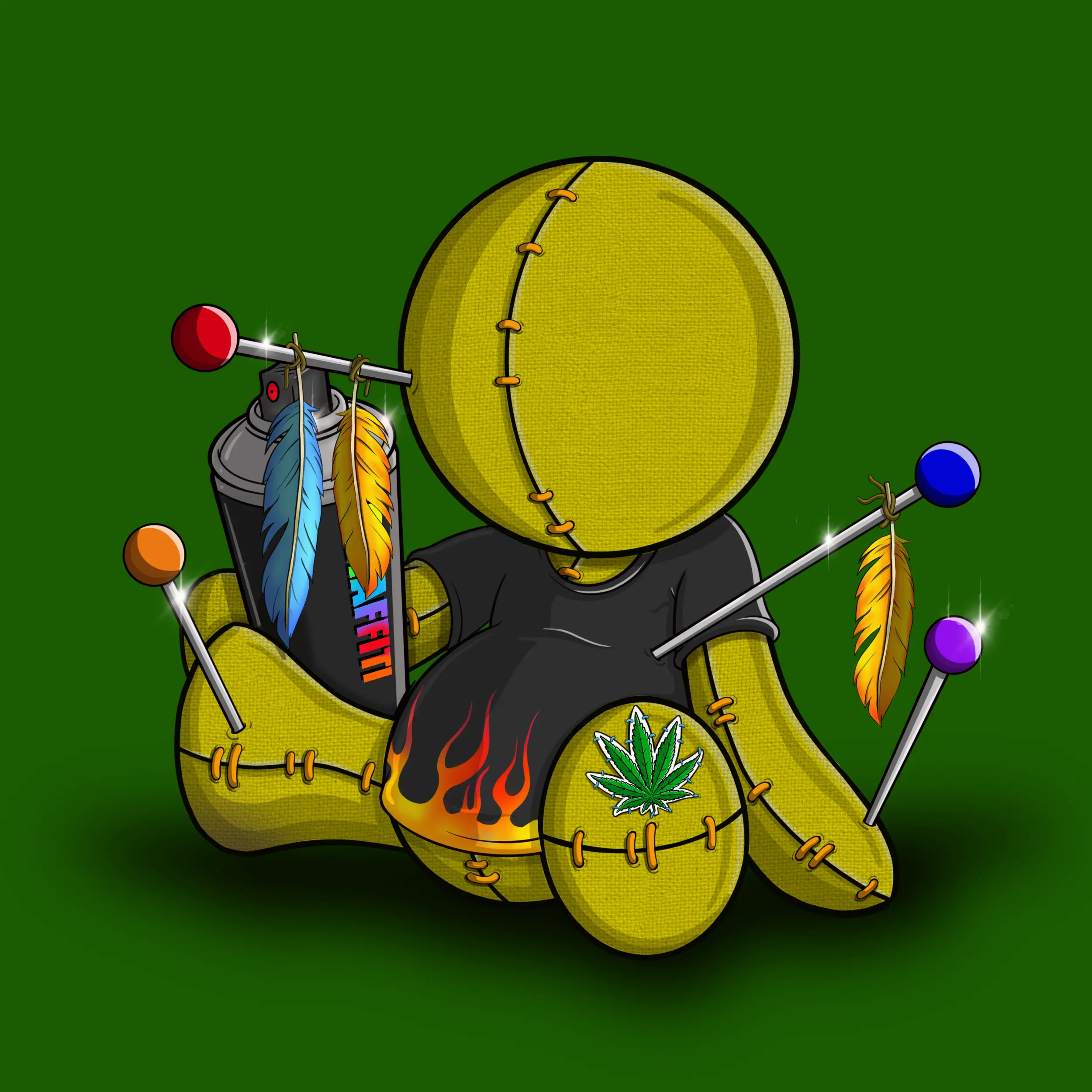 Trippy Stitch #913 NFT on Algorand