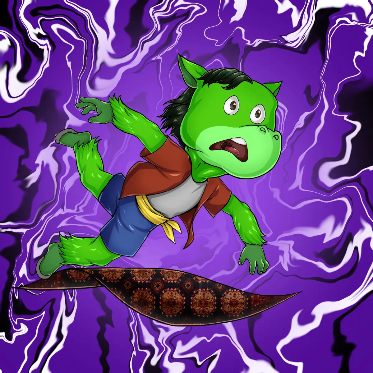 Rug Friends  #1407 NFT on Algorand