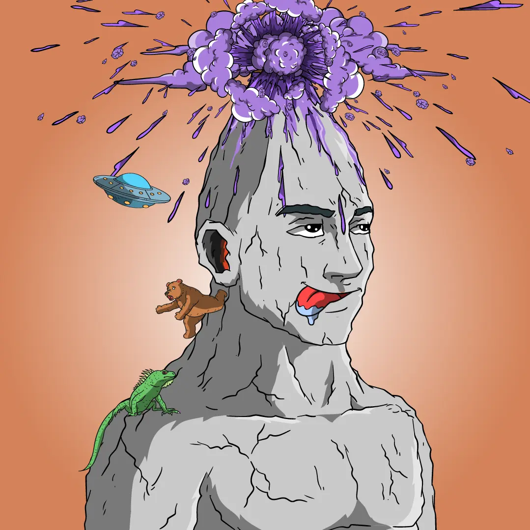 Volcano Boyz #1351 NFT on Algorand