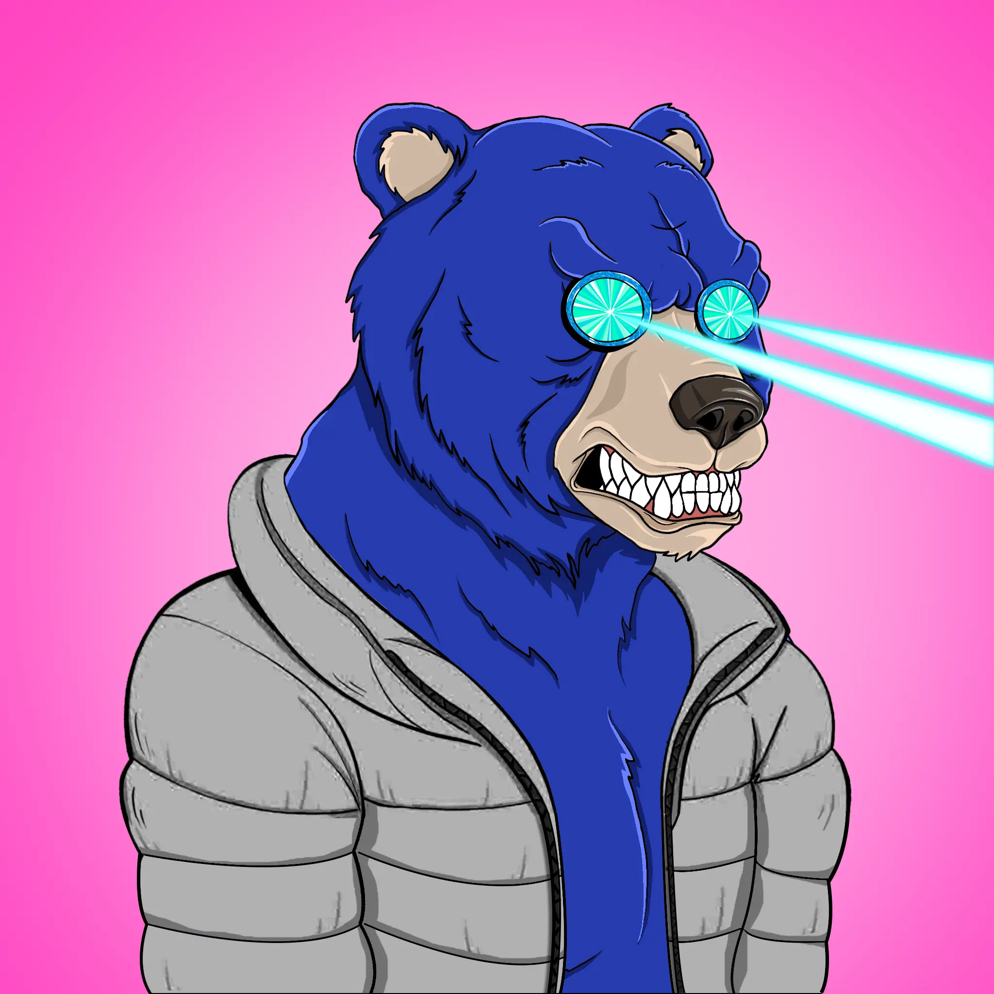 Mad Bears #1524 NFT on Algorand