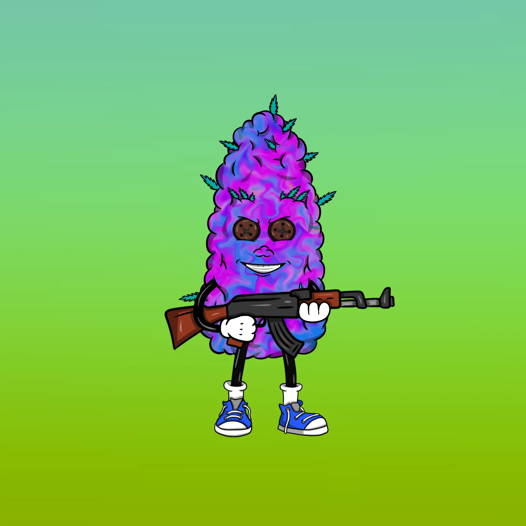 Blazing Budz #365 NFT on Algorand