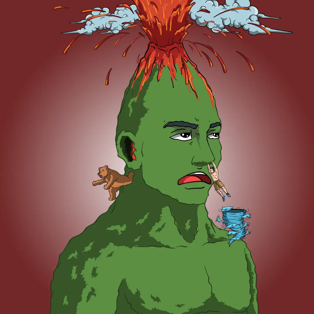 Volcano Boyz #2044 NFT on Algorand