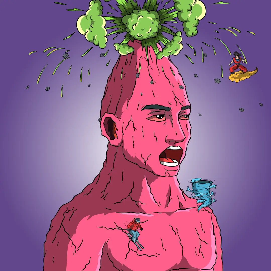 Volcano Boyz #595 NFT on Algorand