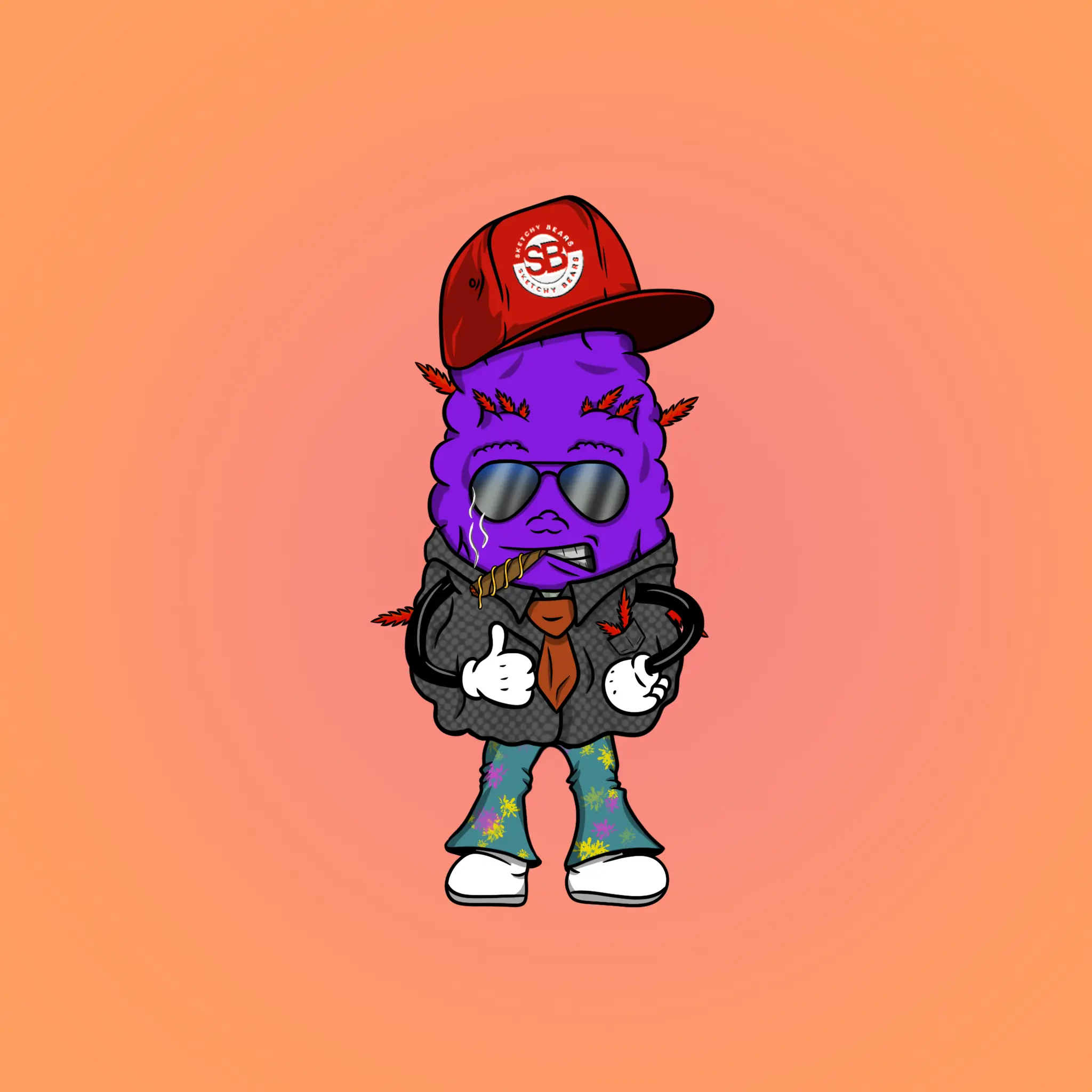 Blazing Budz #659 NFT on Algorand