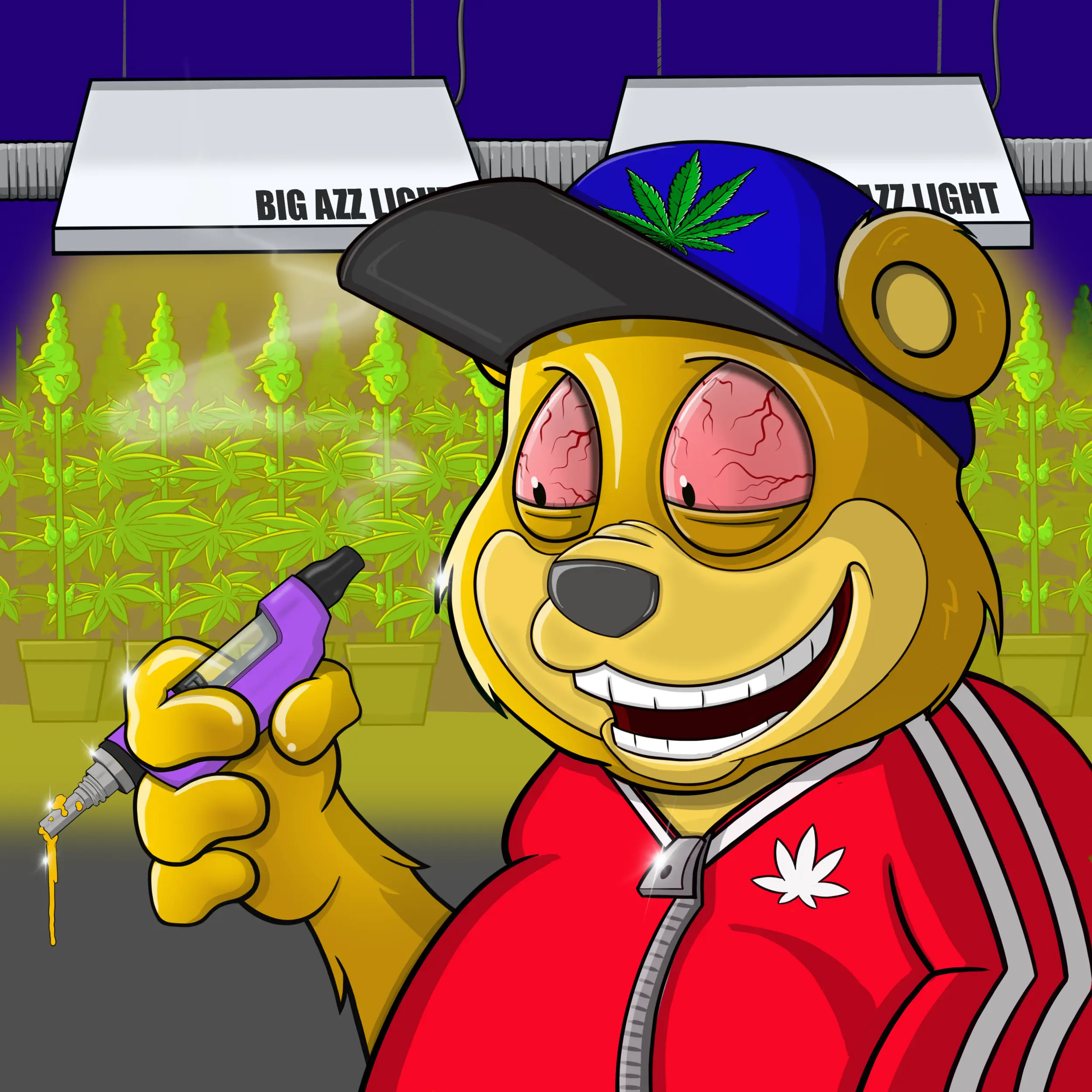 Burnin Bears #1949 NFT on Algorand