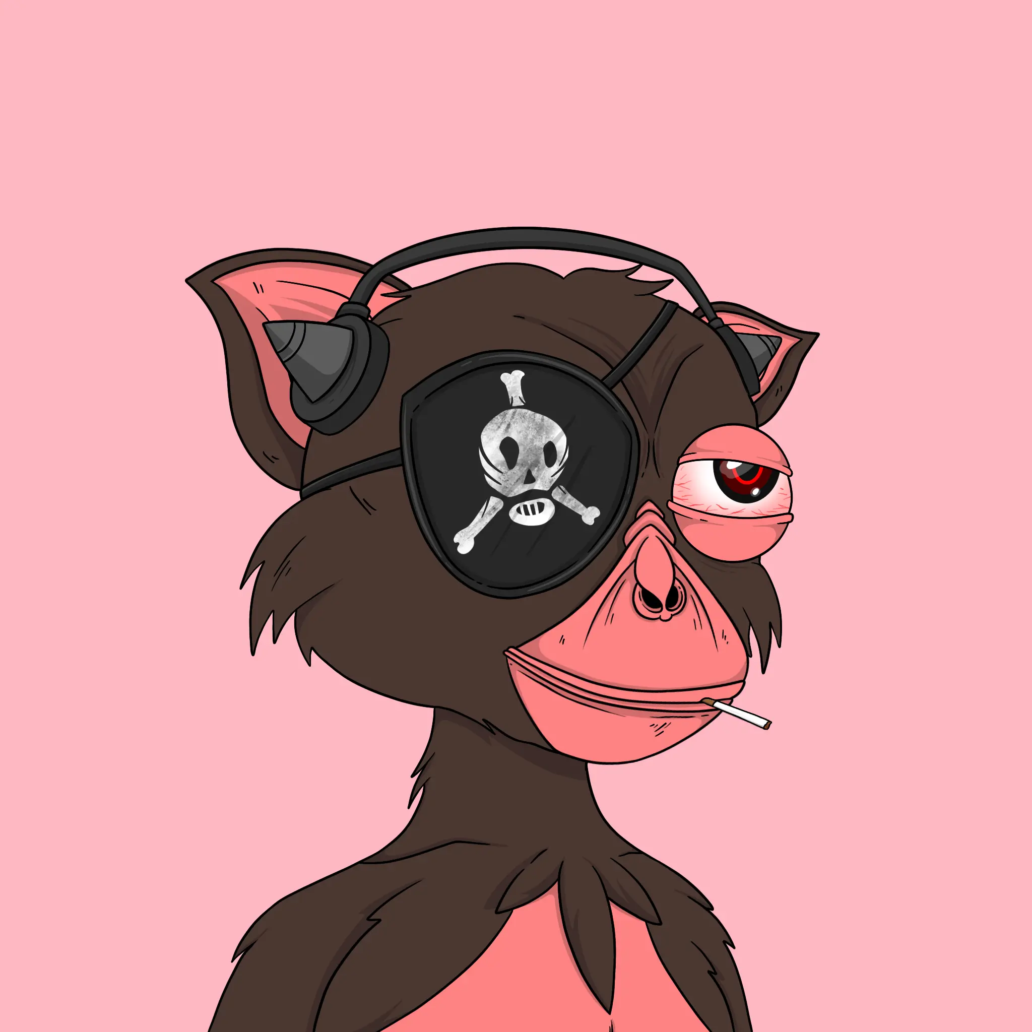 Trendy Tarsier #2034 NFT on Algorand