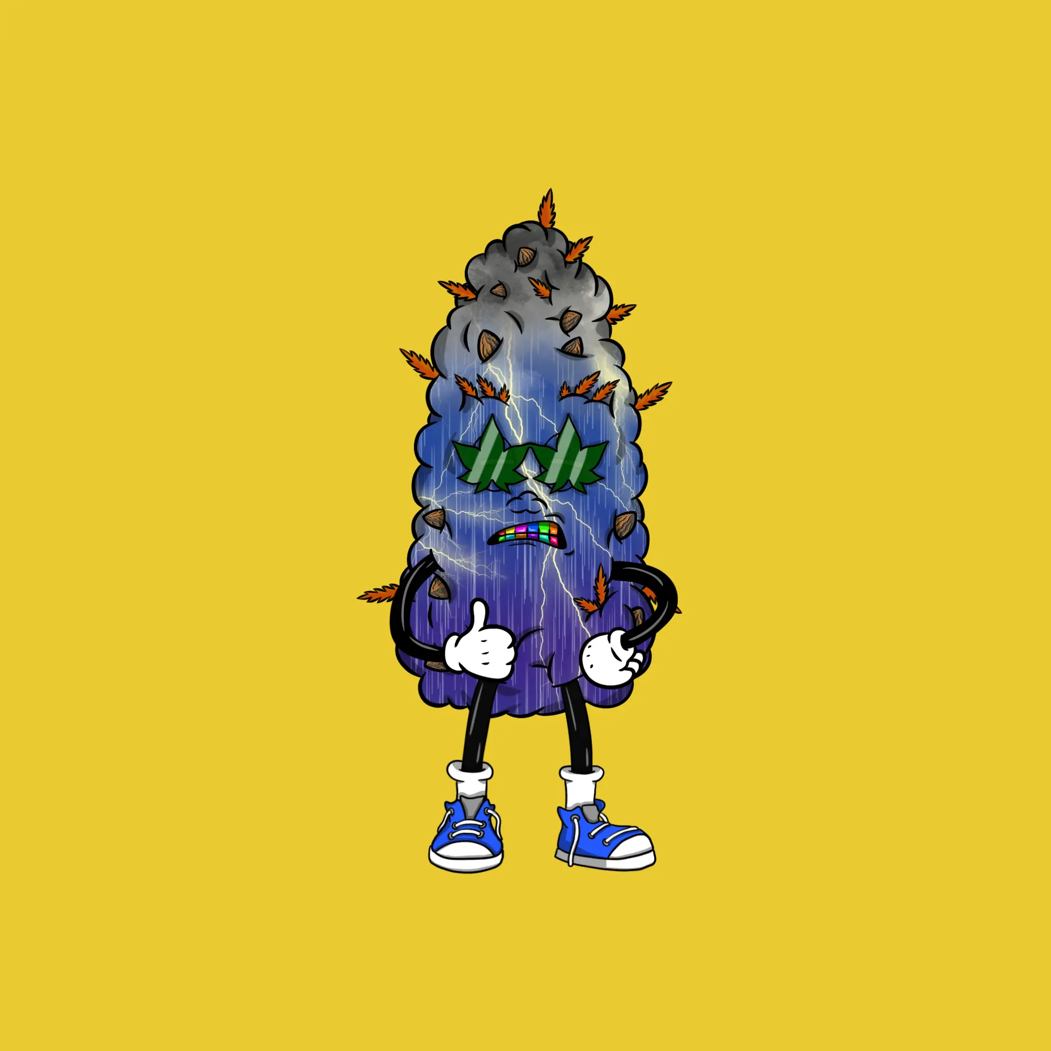 Blazing Budz #180 NFT on Algorand