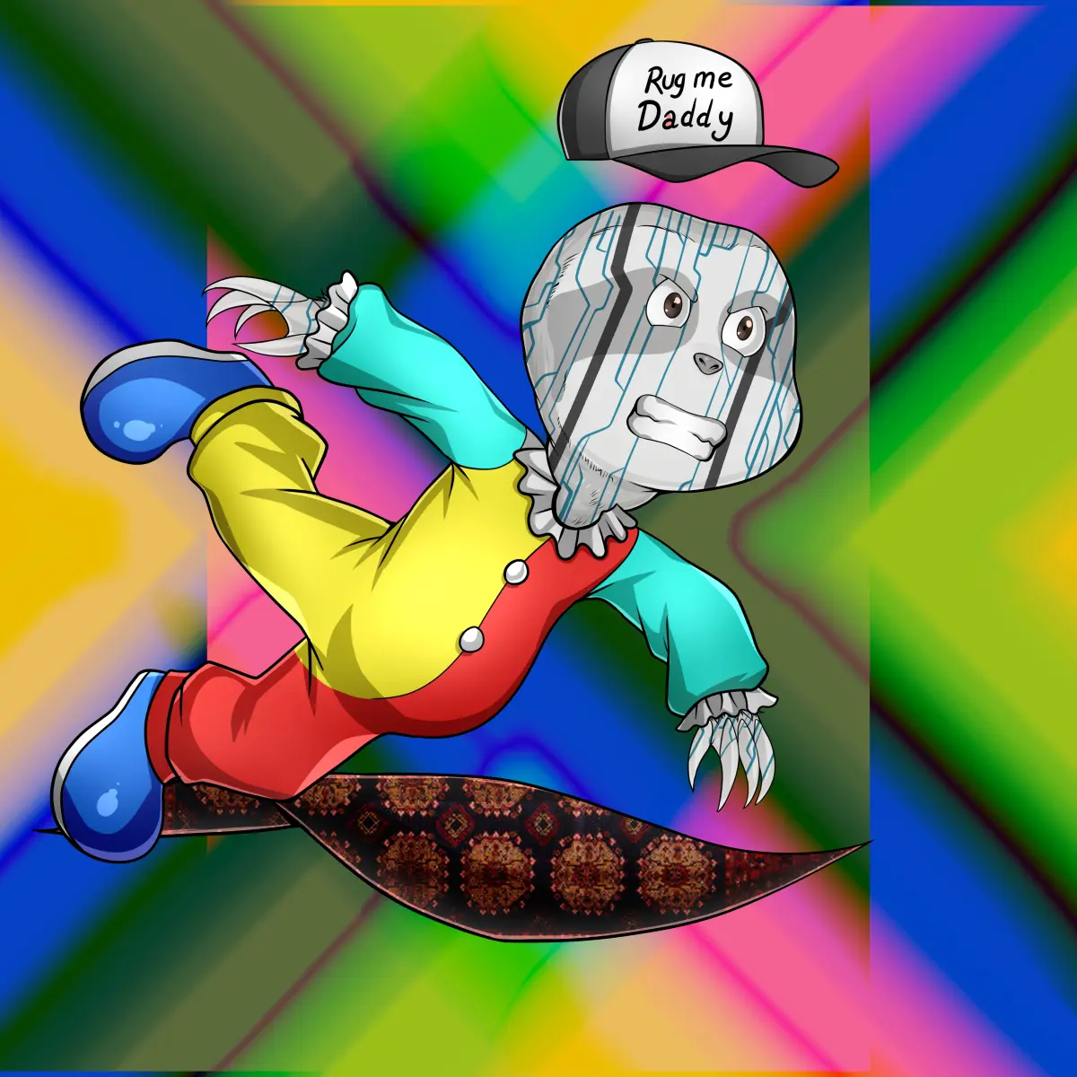 Rug Friends  #3168 NFT on Algorand