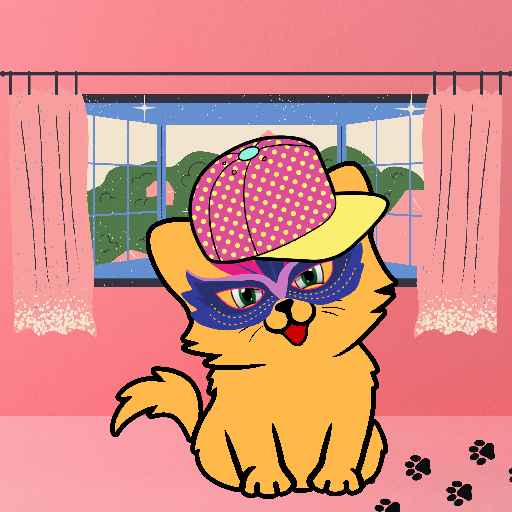 Happy Hoomens Cat#0307 NFT on Algorand