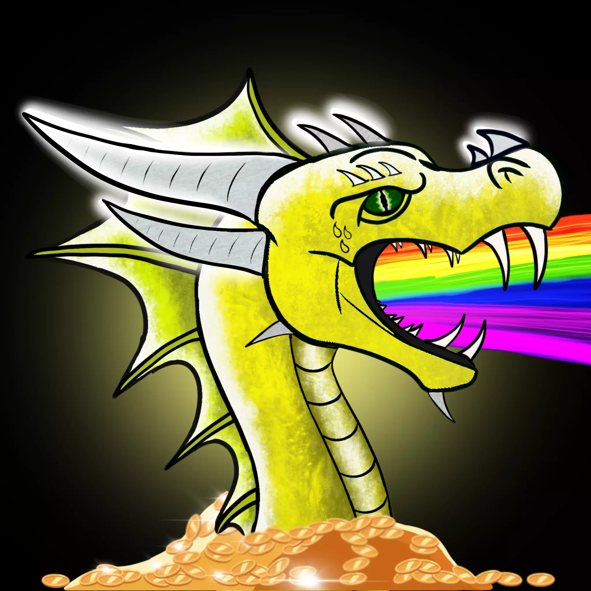 DeFi Dragons #358 NFT on Algorand