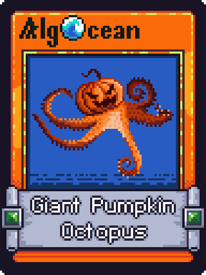 Giant Pumpkin Octopus