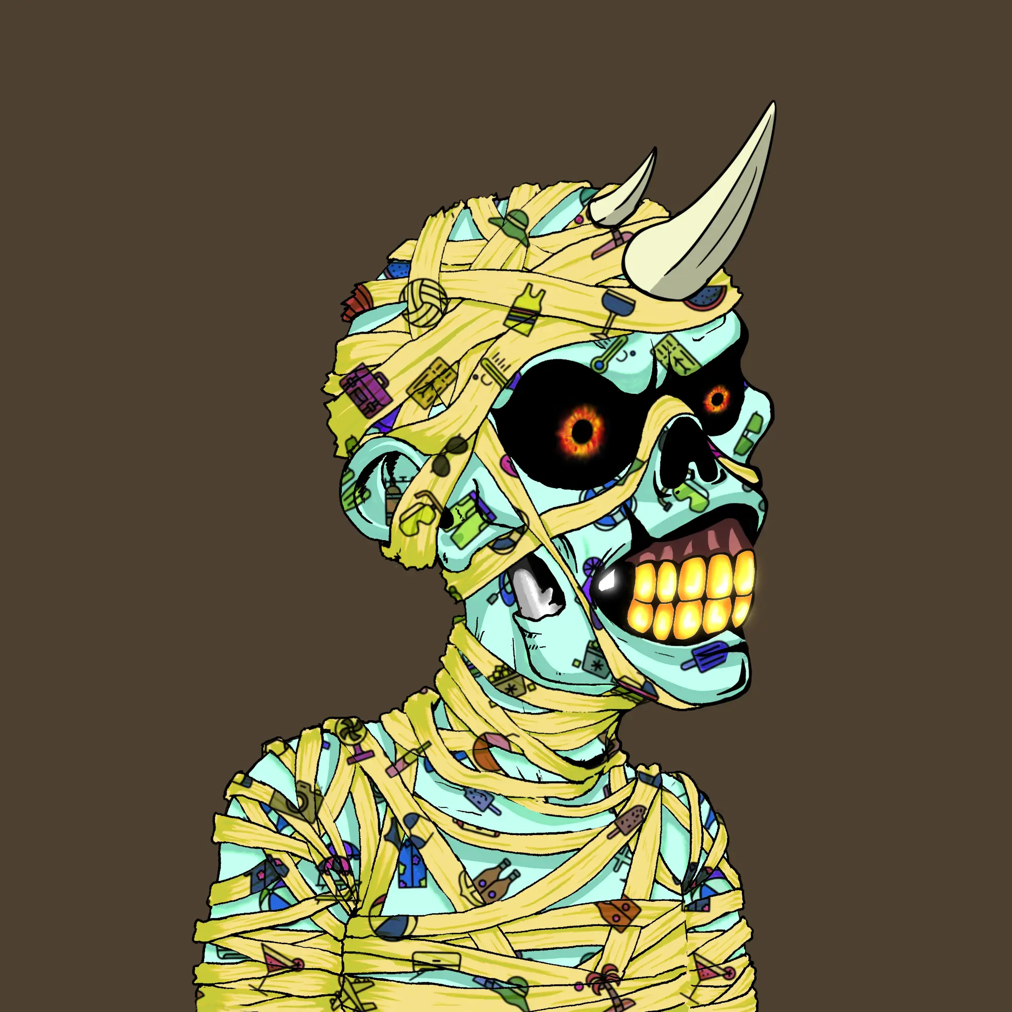 Algo Mummy #1954 NFT on Algorand