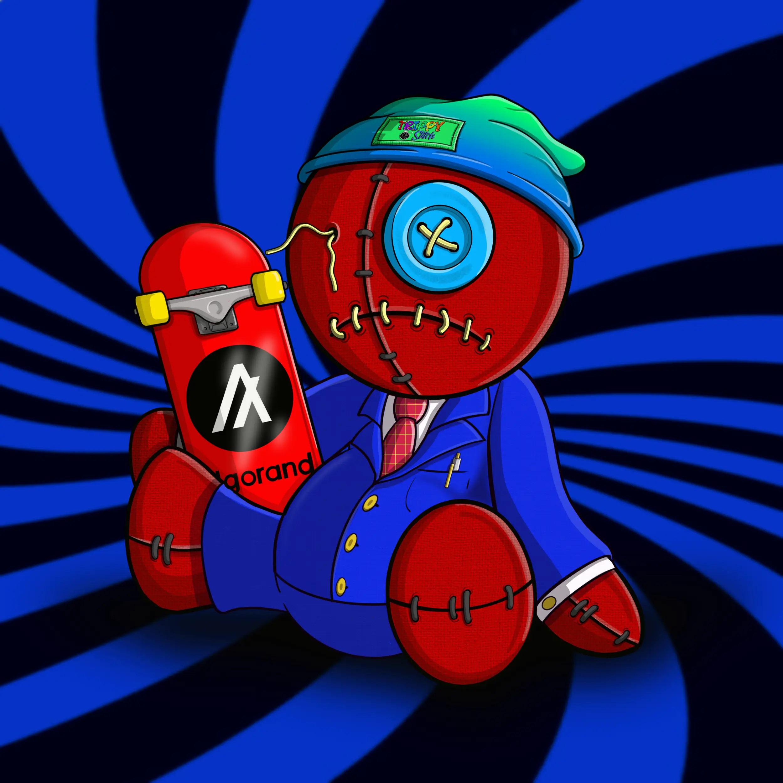 Trippy Stitch #1213 NFT on Algorand