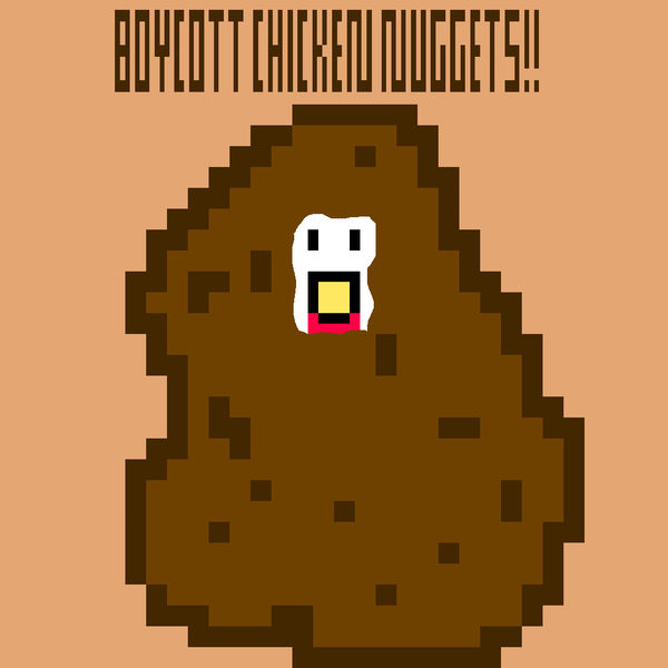 An image of Pixel Chicken #28